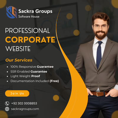Professional Corporate Websites for Business Success
