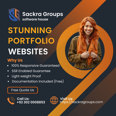 Showcase Your Talent with Stunning Portfolio Websites